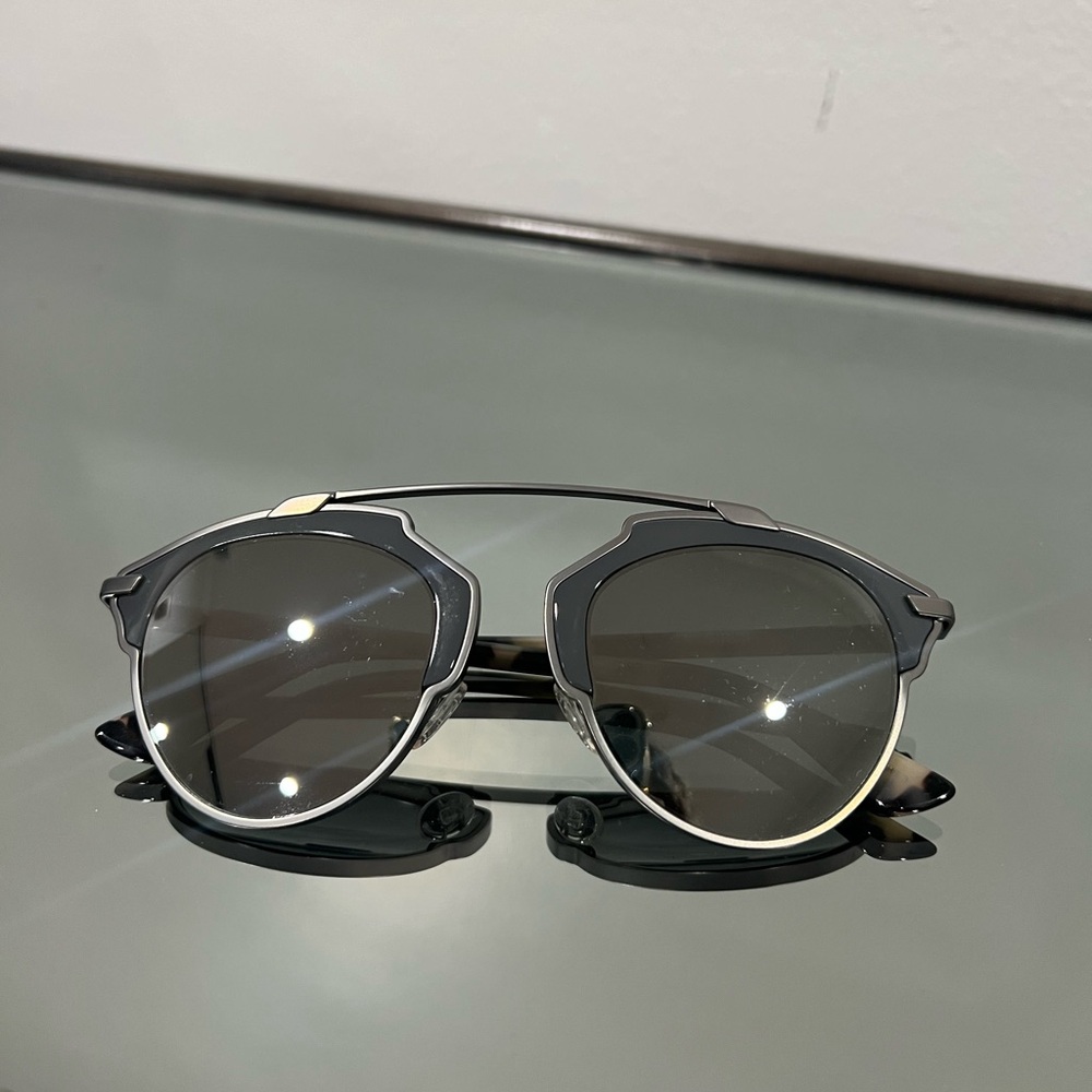 Dior Black and Silver Women's Glasses